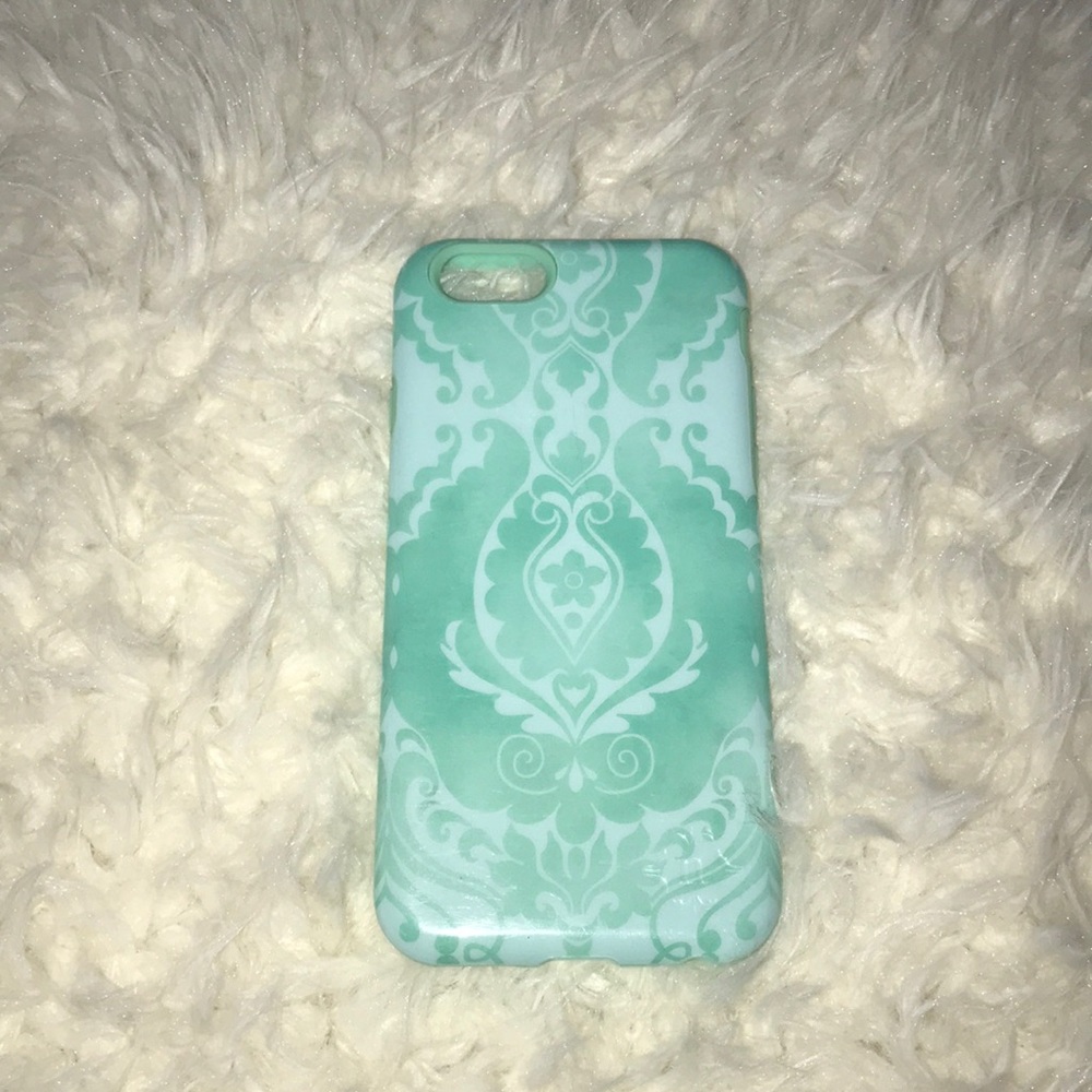 Teal/light blue iPhone 6 phone case